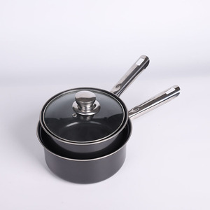 Ensemble de casseroles sans revêtement, poêle à frire profonde avec couvercle, <span class=keywords><strong>casserole</strong></span> à lait, <span class=keywords><strong>casserole</strong></span> en pierre Maifan pour <span class=keywords><strong>tous</strong></span> les types de cuisinières, usage domestique - Product Image 4