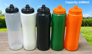 1000ml Cycling Sports Water Bottle for Gym and Travel Adults Direct <b>Drinking</b> - Product Image 2