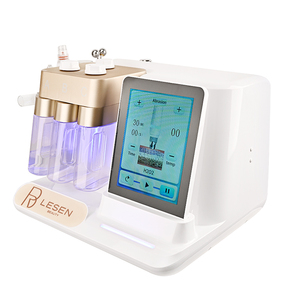 Appareil Facial Hydrogène-Oxygène 6-en-1 H2O2 Hydra Dermabrasion Jet d'Eau Oxygénée Compatible US en Acier Inoxydable pour Salon de Beauté - Product Image 3