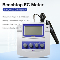 Conductimètre de laboratoire, testeur EC, mesureur numérique de la qualité de l'eau, instrument de test de conductivité de table stable et efficace