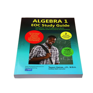 Manuel scolaire personnalisable de mathématiques en sciences Livre de poche en couleur Manuel africain bon marché pour les étudiants - Product Image 2