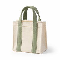 Sac fourre-tout en toile mini personnalisé avec logo, vente en gros, petit sac de courses réutilisable en coton pour femmes, enfants, cadeau promotionnel, voyage, usage quotidien