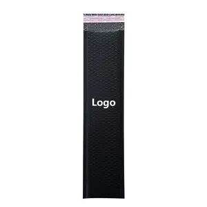 Custom LOGO Black Poly Bubble Mailer Padded Envelope Express Shipping Mailing Courier Packaging Bags With Logo