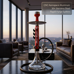 Vente directe d'usine - Chicha en aluminium de style russe et japonais - El Bomber Midnight Off Road - Chicha Narghile - Product Image 2