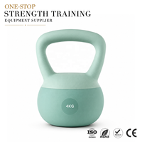 ZENJOY Kettlebell souple en PVC personnalisé, rempli de sable, écologique, pour l'entraînement de force, l'exercice et le travail complet du corps, avec services OEM et ODM
