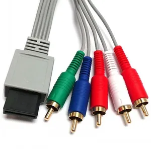 สายเคเบิล RCA ยาว 1.8 เมตร สำหรับเครื่องเล่นนินเทนโด วี สายส่งสัญญาณภาพและเสียงสำหรับเล่นเกม ใช้ได้กับวี ยู สาย <span class=keywords><strong>AV</strong></span> คอมโพสิต ไม่ใช่ HDMI - Product Image 2