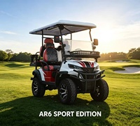 Voiturette de golf électrique neuve OEM, nouvelle voiturette de golf pour parcours de golf, communauté résidentielle