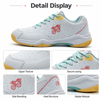Zapatillas de Bádminton Profesionales para Pista Cubierta, Ligeras, Transpirables, Antideslizantes y Resistentes al Desgaste, para Entrenamiento Deportivo, para Hombre y Mujer