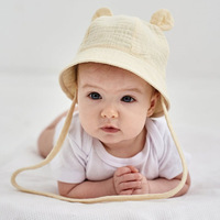 Productos para Bebés de Uso Diario, Cadena para Chupón, Gorro, Babero, Textura Suave que No Irrita la Piel