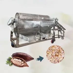 Máquina de rotura de cápsulas de cacao fresca, separador de cápsulas de coco, peladora