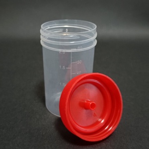 UC-S10060 일회용 플라스틱 샘플 수집 멸균 검체 검사 소변 용기 <span class=keywords><strong>60ml</strong></span> - Product Image 5