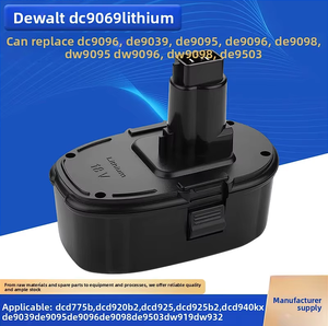 <strong>18V</strong> Lithium-ion <strong>Battery</strong>, Replacement <strong>Battery</strong> Pack for <strong>DeWalt</strong> <strong>DC9096</strong> DW9098 Power Tool - Product Image 5