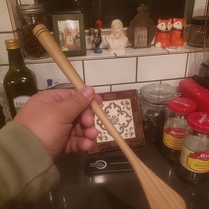 Spatule en <span class=keywords><strong>bois</strong></span> <span class=keywords><strong>de</strong></span> cerisier et d'érable, spatule en <span class=keywords><strong>bois</strong></span>, spatule brosse en silicone, <span class=keywords><strong>kit</strong></span> <span class=keywords><strong>de</strong></span> démarrage pour levain en <span class=keywords><strong>bois</strong></span>, ensembles d'ustensiles <span class=keywords><strong>de</strong></span> cuisine - Product Image 4
