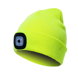 Gorro de Punto LED al por Mayor con Luz USB, Paquete de 4 Piezas - Product Image 6