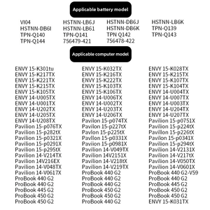 Just Ewin OEM nouvelle batterie d'ordinateur portable VI04 pour HP 746641-001 740715-001 OA04 OA03 - Product Image 4