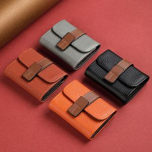 Cross-border Hot-Selling Women's Exquisite Vintage PU Small <b>Large</b> Capacity Driver's License Case Multi-Card Slot <b>Bag</b> Card - Product Image 1