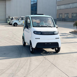 Tricycle électrique motorisé 1000W avec capacité de 500 kg, carrosserie fermée, rickshaw pour passagers FSL S-1, batterie 6000 kWh, freins à disque sur quatre roues - Product Image 3