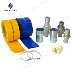 3 "5" 6 "8" 10 "12" tuyau d'irrigation <span class=keywords><strong>Pvc</strong></span> Layflat à usage intensif bon marché <span class=keywords><strong>prix</strong></span> 13mm 19mm - Product Image 5