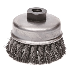 כיתה תעשייתי בצורת חוט מעוות זכוכית נירוסטה גלגל זווית גריסה מעובה מתכת ליטוש - Product Image 4