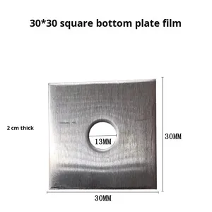 Vente flash : Plaque de <span class=keywords><strong>fixation</strong></span> <span class=keywords><strong>murale</strong></span> carrée en acier inoxydable soudé Mai Huan, plaque de base pour rampes d'escalier, accessoires de tuyauterie en vrac - Product Image 6