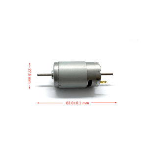 390 Mini <span class=keywords><strong>motor</strong></span> mit Doppel welle 12V <span class=keywords><strong>DC</strong></span> 10000 U/min Hochgeschwindigkeits-Lar-Drehmoment-Bürsten kommutierung Wasserdichtes DIY-Spielzeug Kleingeräte - Product Image 3