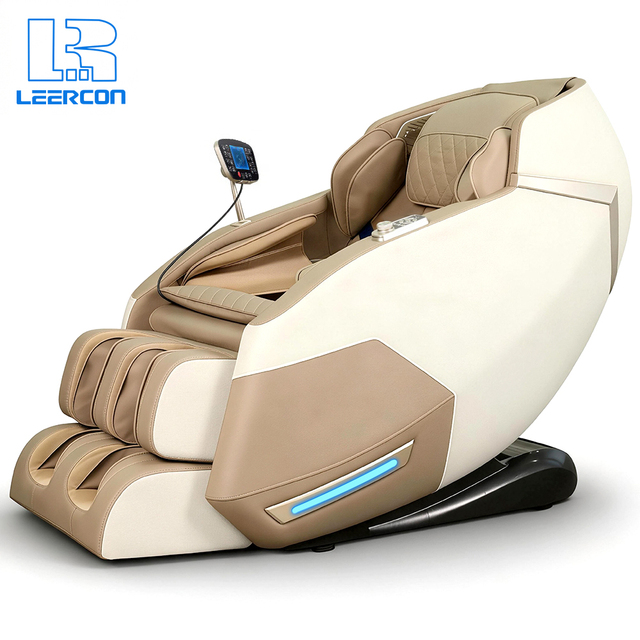 LEERCON  2026 Sl 4d 8D Robot Relax Zone Rolling Balls Massage Chair Full Body Zero Gravity Massage Recliner Massagesessel
