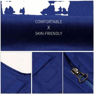 Gilet utilitaire décontracté personnalisé pour hommes et femmes, multi-poches, chaud, pour l'été et l'hiver, idéal pour les journalistes et la pêche - Product Image 2