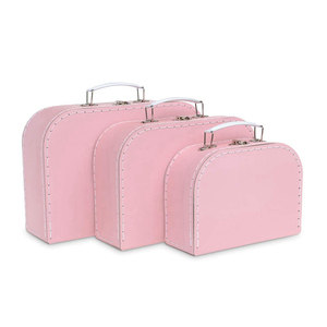 Design unico scatole per valigie in <span class=keywords><strong>cartone</strong></span> con finitura a punto a mano 3 set valigia regalo in <span class=keywords><strong>cartone</strong></span> - Product Image 4