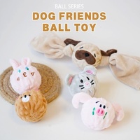 Hot Dog Toys Runpin Gx-0013 Animal Forme Pet Dentition Son Jouet Ronger Squeaky Ball Interactive En Peluche Chien Jouets