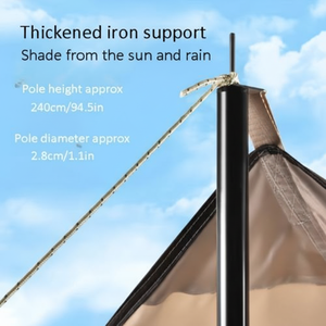 Compañero Perfecto para Acampar al Aire Libre, Tienda de Campaña Ordinaria de 3x4 m, Hecha en China - Product Image 1