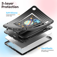 Casing Tablet Samsung Galaxy Tab A9+ A11+ dengan Stand 3in1 Anti Benturan