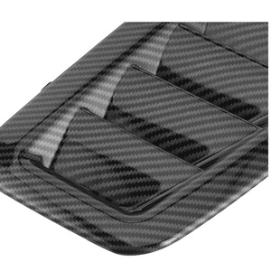 Kit paletta per bocchetta del cofano per auto in fibra di carbonio feritoie di aspirazione del flusso d'aria bocchette di copertura del cofano per RS MK2 stile - Product Image 4