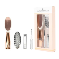 JM 2026, Set de Pedicura en Caja de Regalo para el Cuidado de los Pies, Removedor de Callos y Lima para Pies, para Cuidado Personal y Belleza