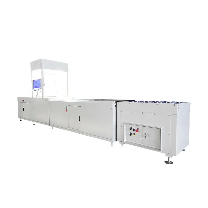 Poshysmart High Speed DWS Weighing Scanning Sorting Machine Meaning Logistics Check The Parcel Dimension Weight