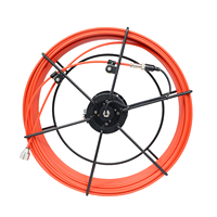 Qyteco 13.3 pouces DVR IP tuyau industriel numérique CCTV caméra système d'inspection de vidange pour plombiers avec compteur de compteur