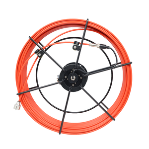 Qyteco 13.3 pouces DVR IP tuyau industriel numérique CCTV caméra système d'inspection de vidange pour plombiers avec compteur de compteur - Product Image 6