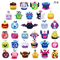 Peluche Blox Fruit Code Box, jouet en peluche kawaii, mignon, doux, anime, dessin animé, coton, 13-21 cm, porte-clés