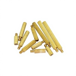 Tornillos de montaje para cámara y separadores de latón, separadores de latón moleteados roscados serie M2 M858 - Product Image 1