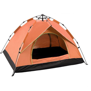 Tenda da Campeggio per 2 Persone Resistente ai Raggi UV, Tessuto in Poliestere 170T con Rivestimento Argentato, Tende Automatiche - Product Image 3