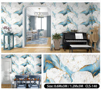 MOI Prix usine 1,2*3m Papier peint en mousse auto-adhésif haute densité et haute qualité, autocollants et feuilles adhésives effet marbre