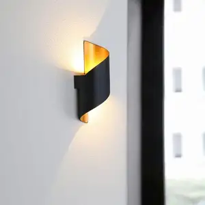 Modern LED Wall Light Up Down Sconce Lighting 10W Lamp Balcony Black White 85-265v Wall Lights For Home Hotel Office