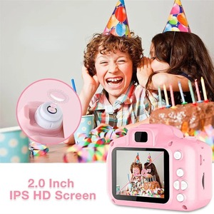 Máy ảnh đồ chơi trẻ em Unicorn Hồng Xanh 32GB MicroSD 2000W Pixel Màn hình HD 2.0 inch Cho bé trai bé gái Có bộ lọc MP3 Quà tặng trẻ em - Product Image 4