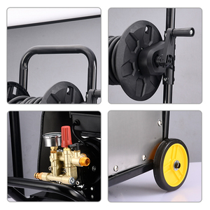 <span class=keywords><strong>Lavadora</strong></span> eléctrica a chorro comercial, <span class=keywords><strong>lavadora</strong></span> eléctrica de alta presión para limpieza de coches, 200 Bar, la mejor máquina Industrial Hydro Blast para dique seco - Product Image 6