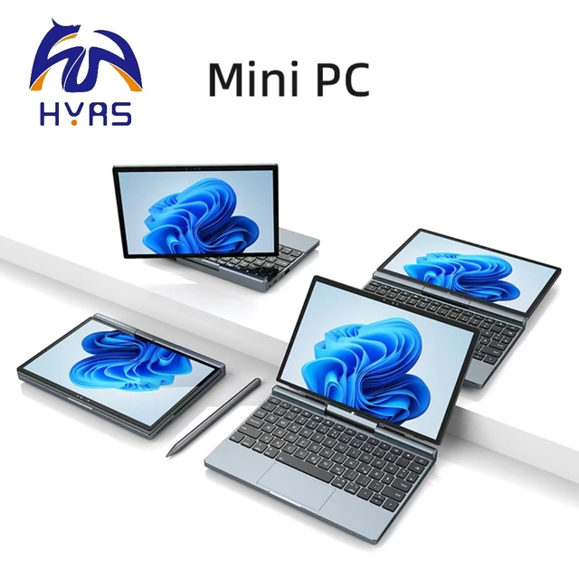 10.1inch 2 in 1 Laptop Intel I3-1215U Touchscreen Notebook WiFi 6 Face ID Fast Charge Portable Office Tablet PC
