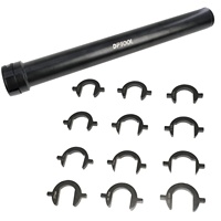 Kit d'outils de démontage de rotules de direction intérieures HTL 13 pièces avec 12 adaptateurs à pattes d'ourson