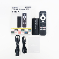 Dispositivo de TV Android Amlogic S905Y4 con 2 GB de RAM y 16 GB de ROM, Compatible con AV1, Control Remoto por Voz BT, Sistema Operativo Android 11, Garantía de 1 Año