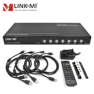 Commutateur KVM 4x1 <span class=keywords><strong>HDMI</strong></span> Quad Multi-Viewer 4K60Hz avec <span class=keywords><strong>4</strong></span> <span class=keywords><strong>entrées</strong></span> et <span class=keywords><strong>1</strong></span> <span class=keywords><strong>sortie</strong></span>, commutation transparente sans écran noir - Product Image 3