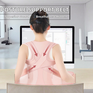 Ceinture <span class=keywords><strong>de</strong></span> Soutien Dorsal et Postural Réglable <span class=keywords><strong>de</strong></span> Haute Qualité pour Adultes et Enfants – Anti-Cyphose - Product Image 2