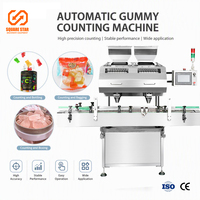 Machine de comptage de bonbons et de chewing-gums pour bouteilles en plastique, 16 canaux