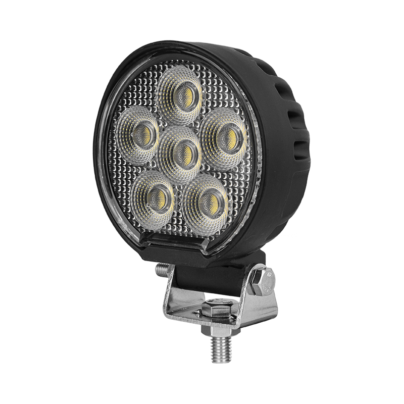 3'' 12V 24V 24W 2160LM Flood/Spot Led Work Light IP68 Die-cast Aluminum Housing 6000K LED Driving Light for Truck